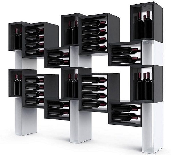 con el fin de exhibir 72 botellas, ideal para crear espacios con vino con el fin de exhibir 72 botellas, ideal para crear espacios con vino
